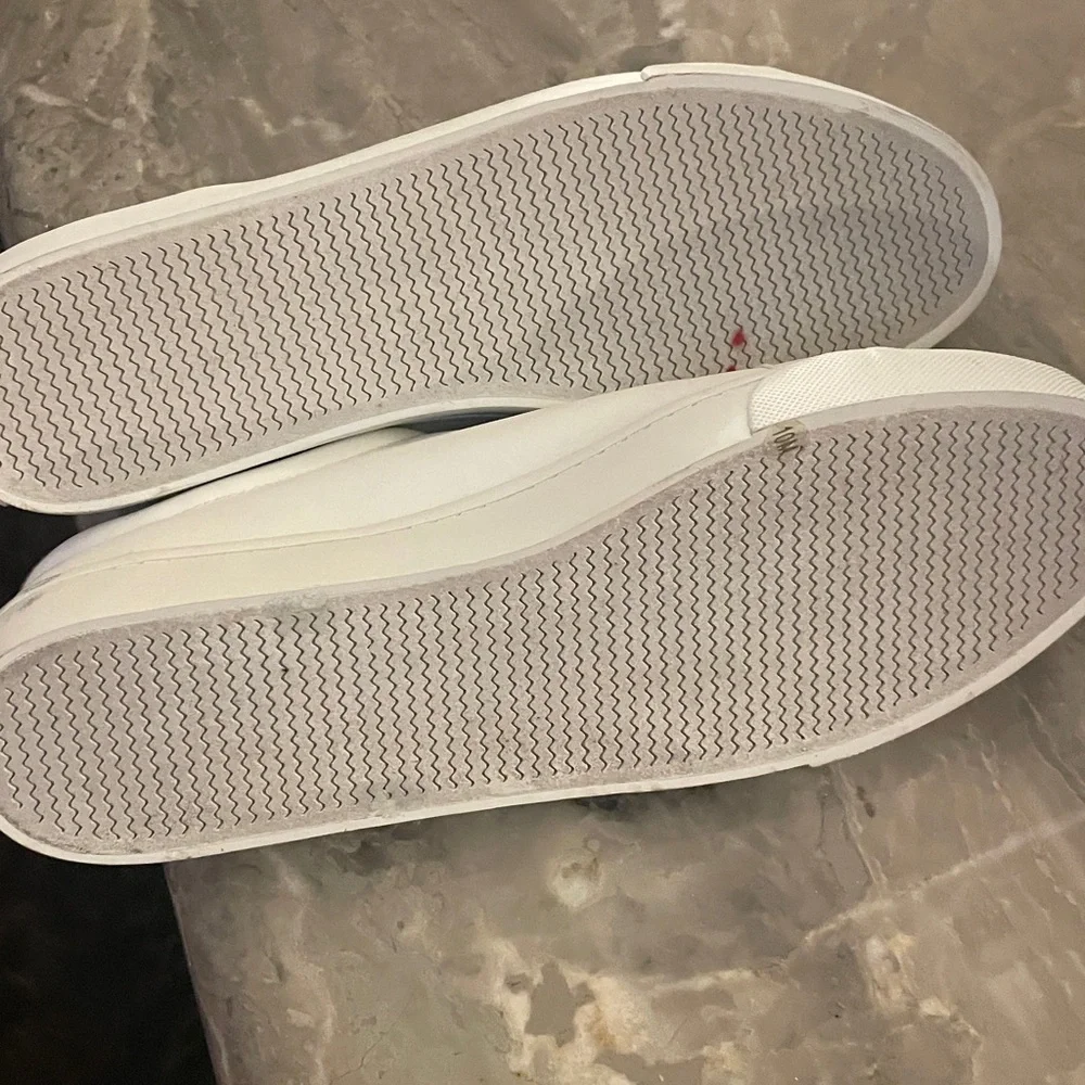 INC Lola Sneakers in the classic White and Silver colorway. Size 10. NWOT